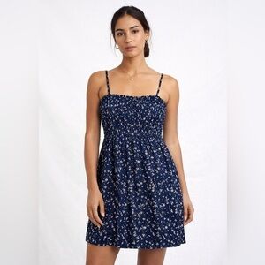 Free People Dress Gabby Mini Dress Black